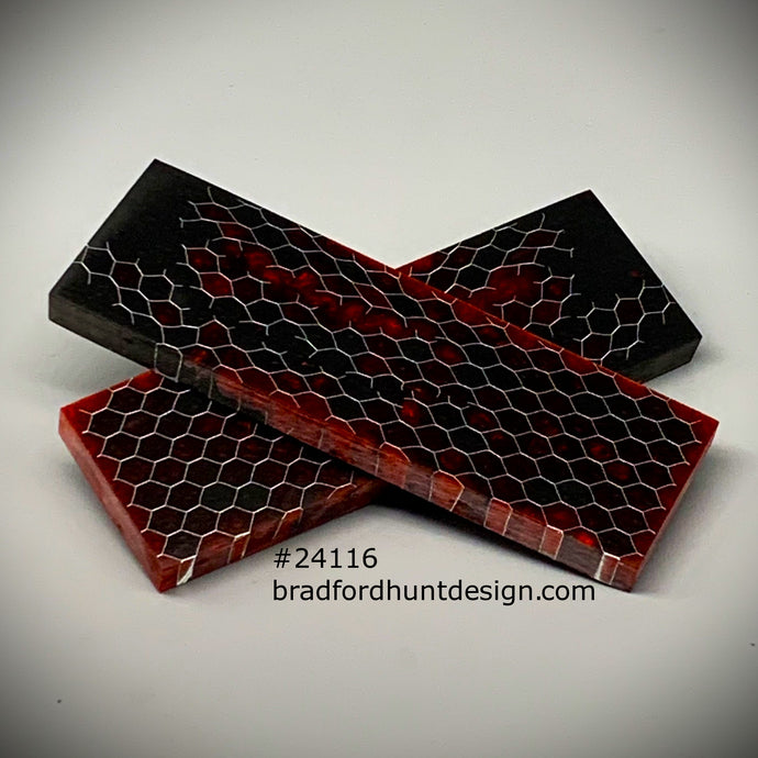 Aluminum Honeycomb and Urethane Resin Custom Knife Scales #24059 (Copy)