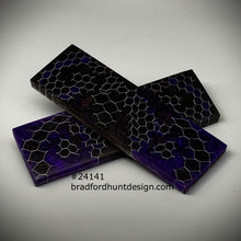 Load image into Gallery viewer, Aluminum Honeycomb and Urethane Resin Custom Knife Scales #24141