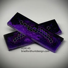 Load image into Gallery viewer, Aluminum Honeycomb and Urethane Resin Custom Knife Scales #24145